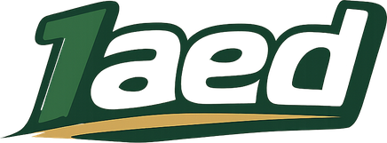 1 aed logo for homepage navigation